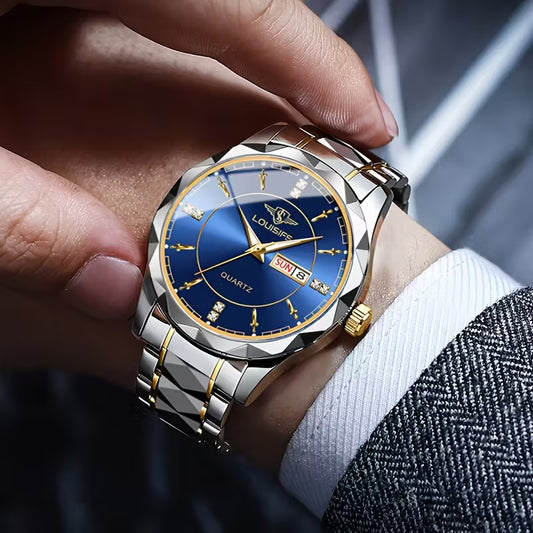 Quartz Wristwatch High Fashion Business Style Men's Watch