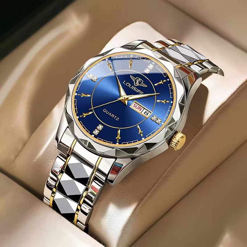 Quartz Wristwatch High Fashion Business Style Men's Watch