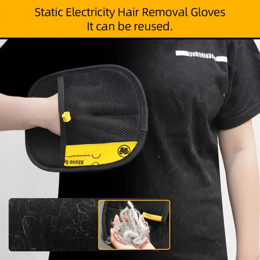 Static Hair Removal Gloves