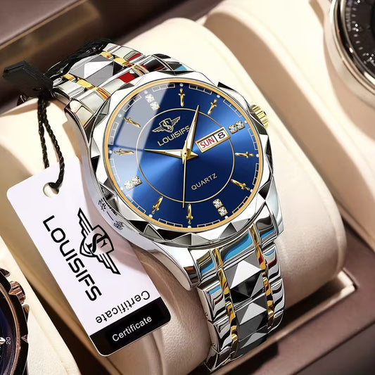 Quartz Wristwatch High Fashion Business Style Men's Watch