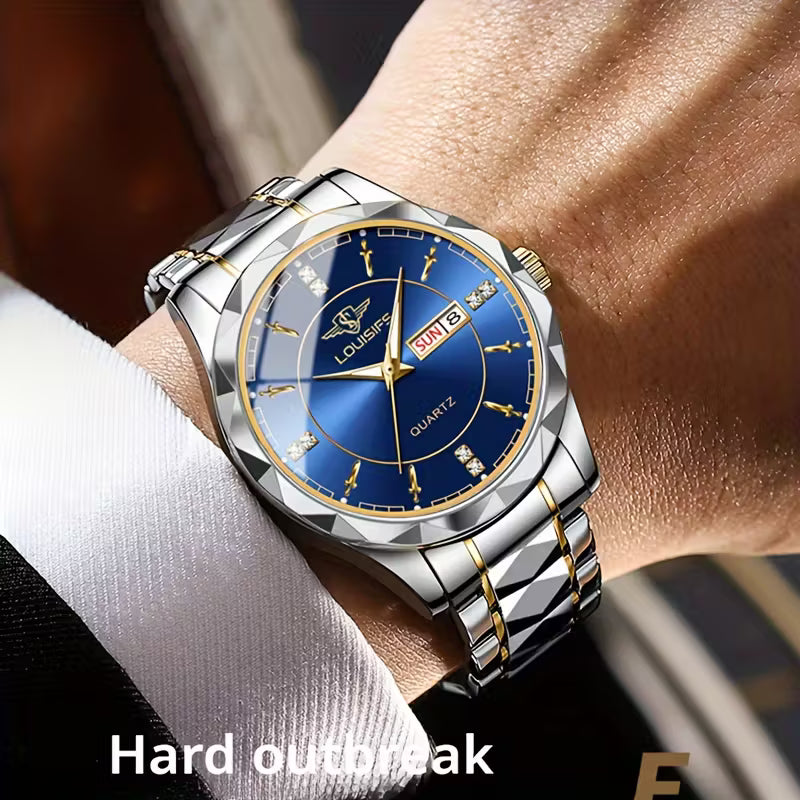 Quartz Wristwatch High Fashion Business Style Men's Watch